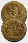 Настольная медаль «В память столетия Отечественной войны 1812 года»
