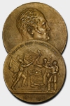 Настольная медаль «В память столетия Отечественной войны 1812 года»